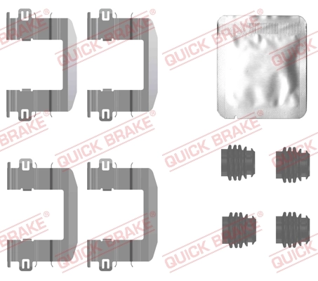 Accessory Kit, disc brake pad